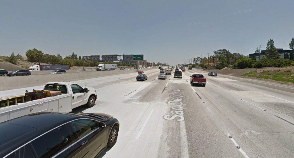 I-5 Freeway - Most Dangerous Roads in Orange County