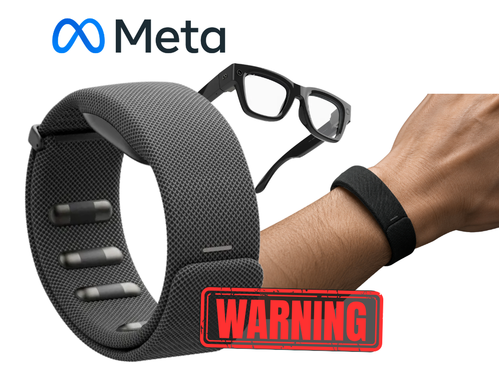 Meta Neural Band warning