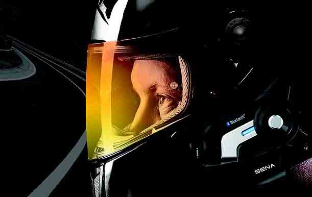 Motorcycle helmet speakers