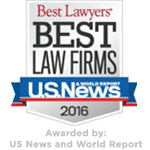 Best Lawyers 2016 - Awarded by US News and World Report