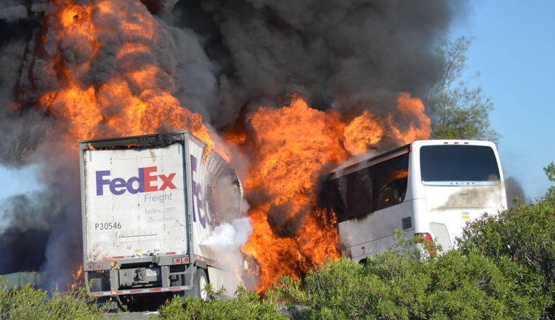 Charter Bus Safety Standard Increase, Following a Northern California Accident with FedEx Truck