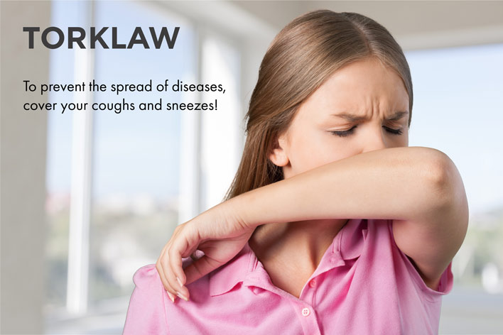 coronavirus - cough and sneeze etiquette
