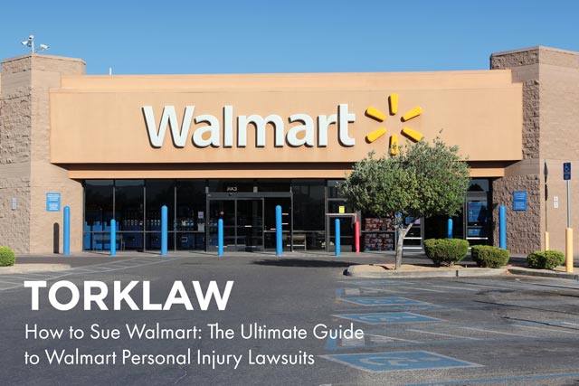 how to sue Walmart