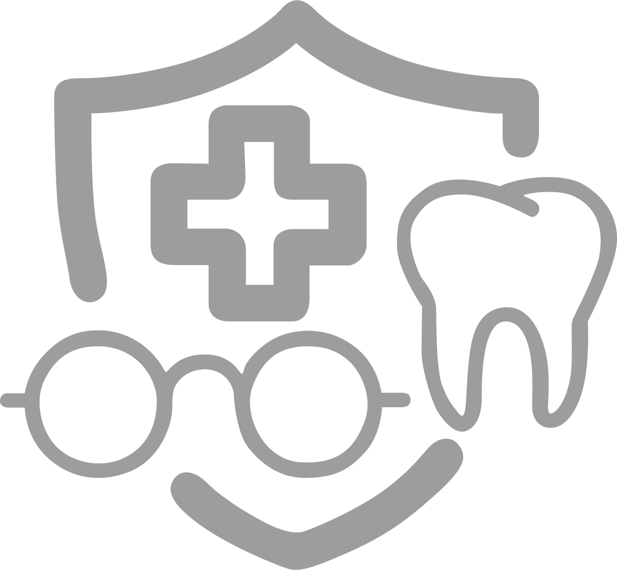 Health insurance badge icon