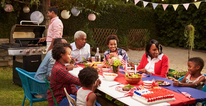 Fourth of July picnic