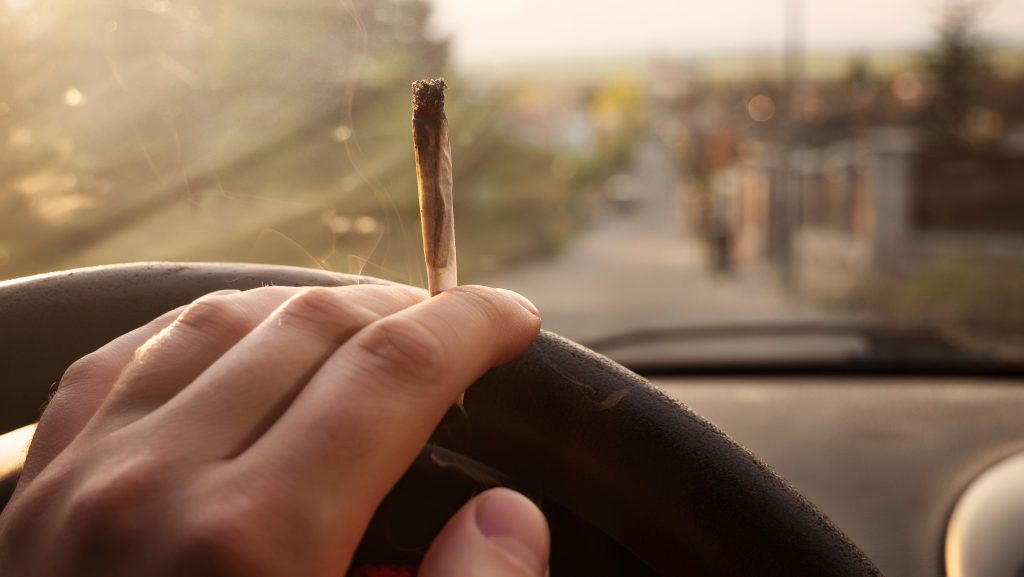 Smoking,Marijuana,And,Driving,Concept