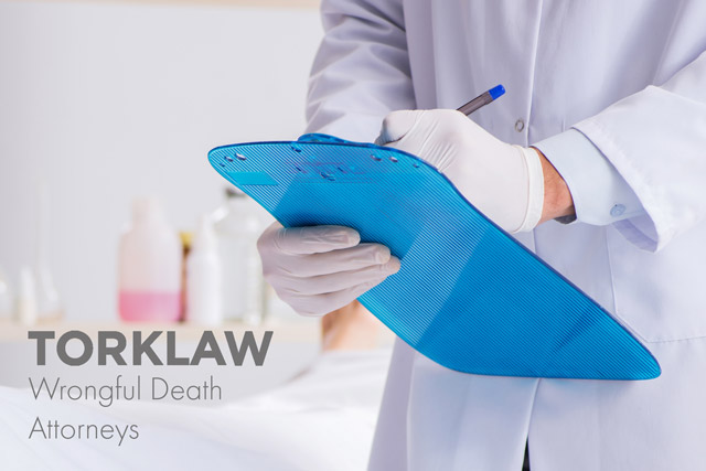 wrongful death - autopsy - death certificate